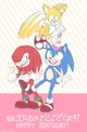 Birthday team sonic 