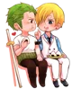 Sanji and zoro