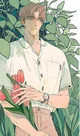 Handsome florist