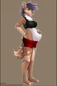 pregnant furry
