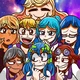 Earth-chan friends