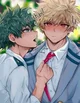 Bakugo and Deku 