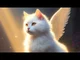 Angelic White Cat 4