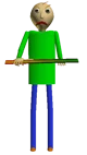 Baldi angry Ruler