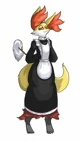 Maid Delphox