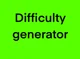 Difficulty generator