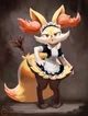 Maid Braixen