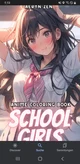 Anime girl school