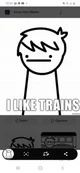 I like trains guy