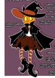 Pumpkin Cat Witch