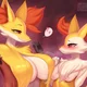 Delphox and Braixen