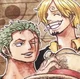 Zoro y Sanji