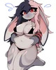 Chubby the bunny gir
