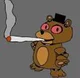 Freddy con un porro
