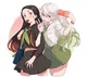 Daki and nezuko 