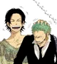 Ace and Zoro