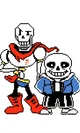 Sans and papyrus
