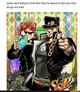 Kakyoin and Jotaro