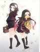 Nezuko and Makamo