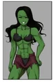 Anime Green She-Hulk