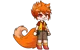 Felix the fire fox
