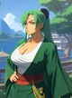 Genderbent Zoro