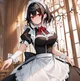 Grumpy Android maid