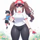 Giantess in Pokemon 