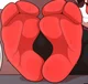 Moxxie feet