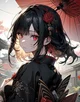 Lady in kimano