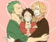 zoro luffy and sanji