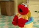 Elmo on the potty