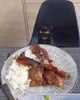 Cat excited to eat 
