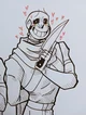 Yandere Ink Sans