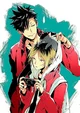 Kenma and Kuroo 