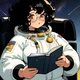 Fat astronaut girl