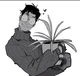 Noir plant lover 