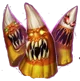 3 Candy Corn Monster