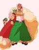 Human bowser x Luigi