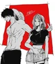 Nami and luffy 