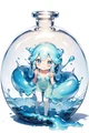 Blue Slime girl