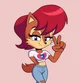 Sally acorn fursuit