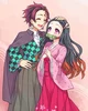 Tanjiro and nezuko 