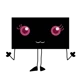 Pink Glowing Eyes