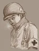 WW2 hurt soldier 