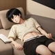 Shy adopted Son