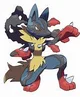 Mega Lucario-young