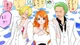 Zoro sanji and Nami 