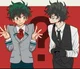 Izuku and Evil Deku