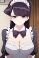 Komi-san maid